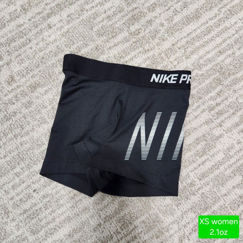 Nike womens compression hot shorts black size XS